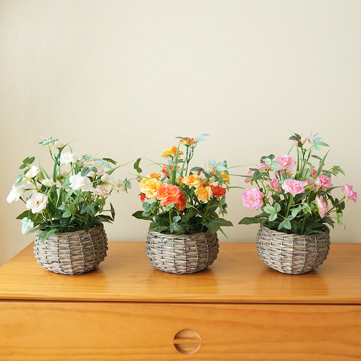 Artificial Rose Bouquet Bowlift