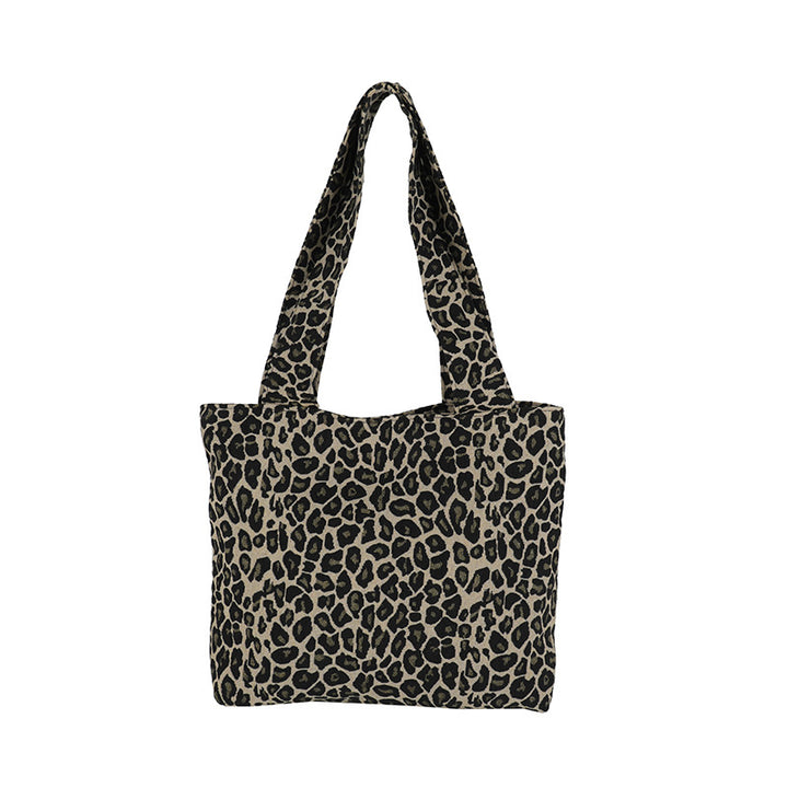 Stylish Animal Print Tote Bag Bowlift
