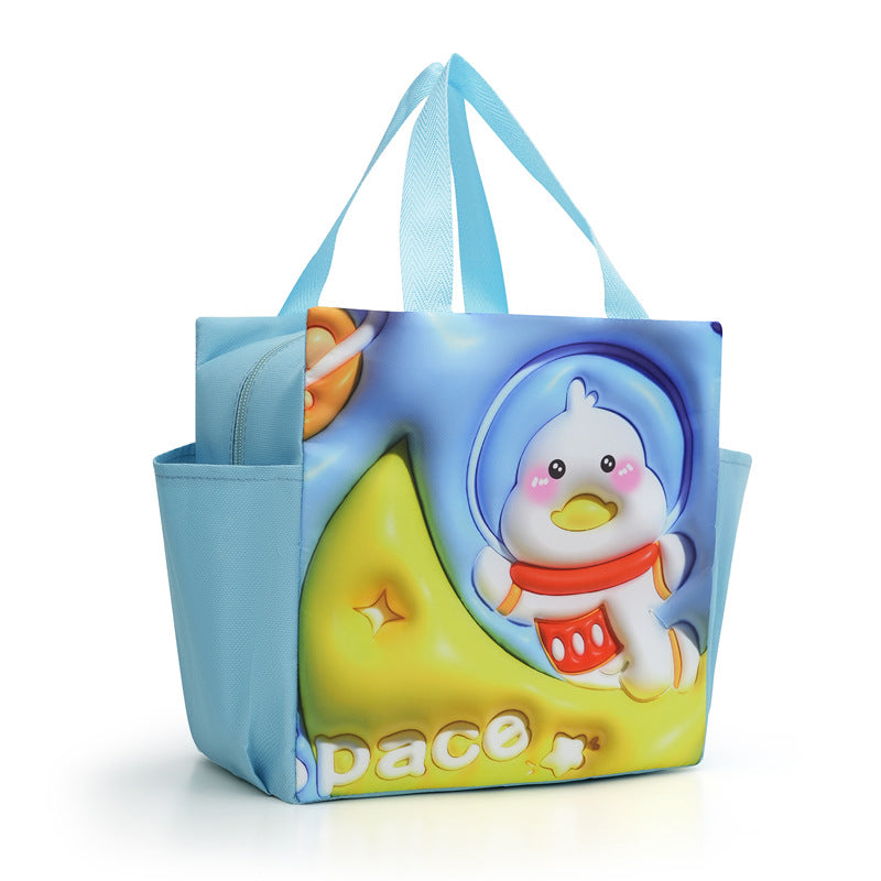 Playful Bear-Themed Lunch Tote