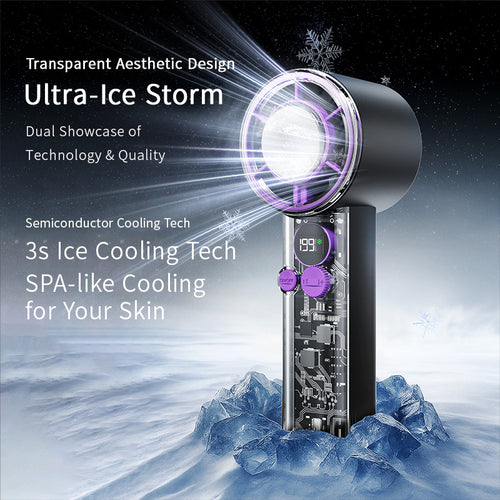 Ladies Portable Digital Fan Bowlift