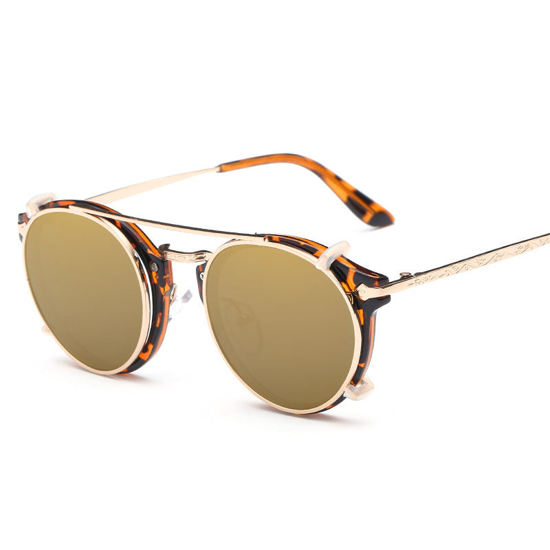 Ladies' design-oriented sunglasses with high-quality metal frame Bowlift