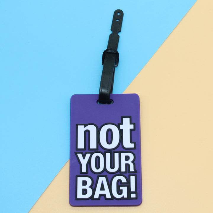 Unisex Luggage Tag with Custom Message Bowlift