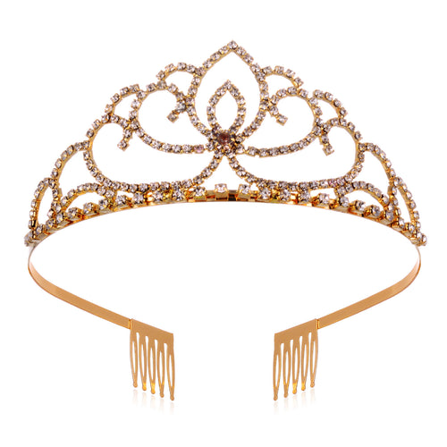 Women's Sparkling Hairstyling Tiara Bowlift