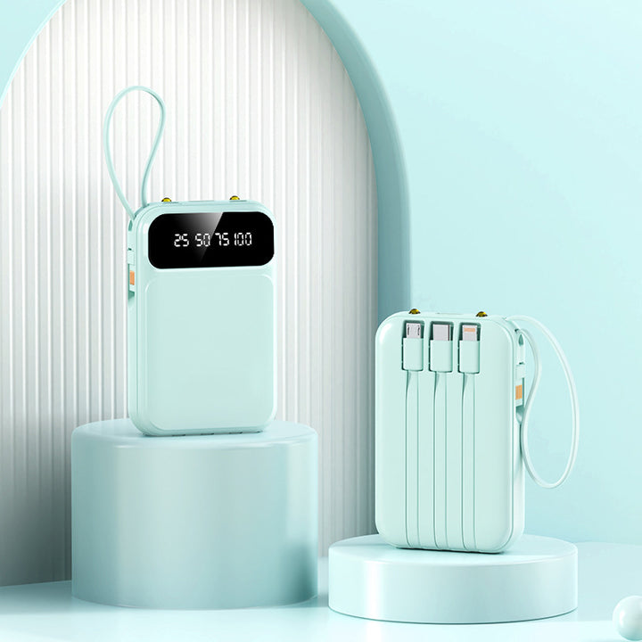 Portable Power Bank with Digital Display by Bowlift