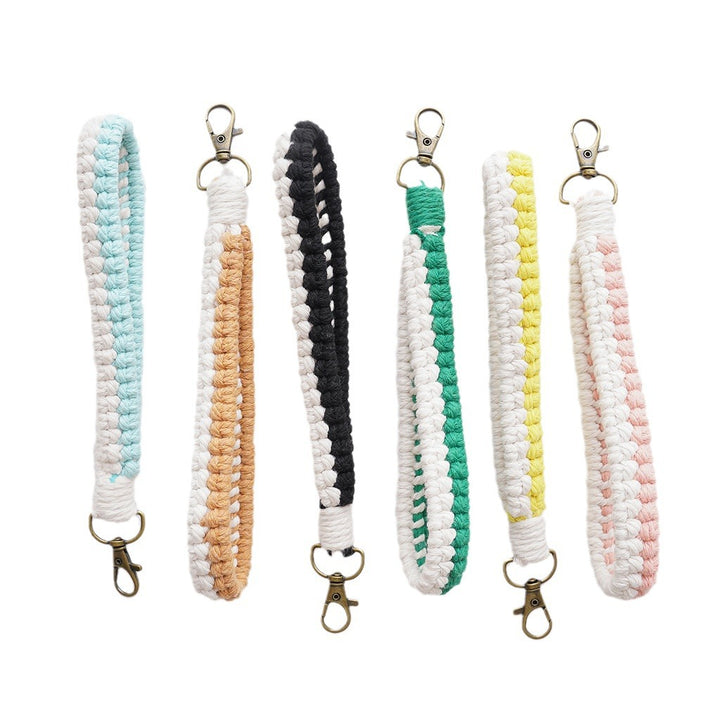 Macramé Keychain Holder Bowlift