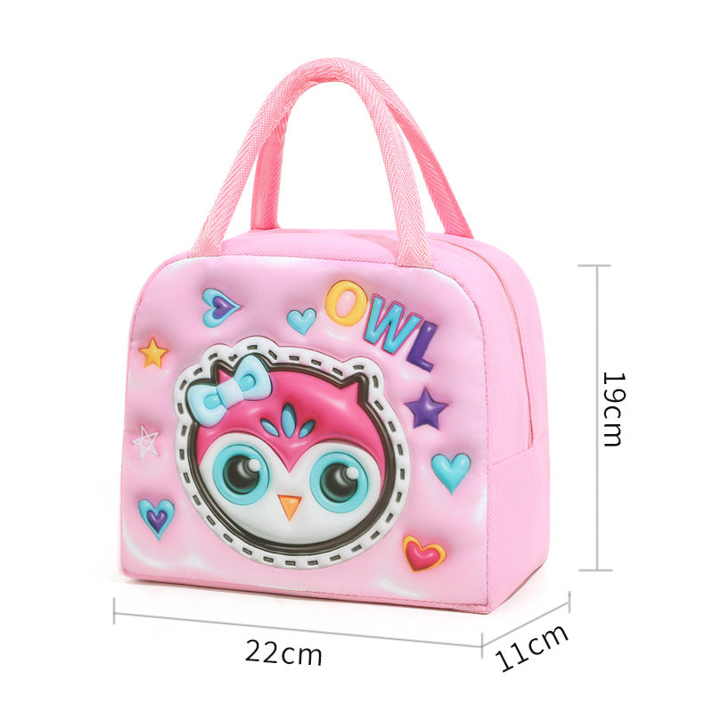 Insulated cooler bag with cute cat design Bowlift