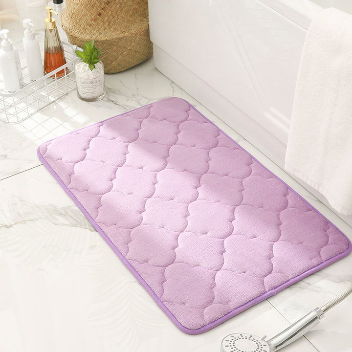 Quilted Comfort Bath Mat