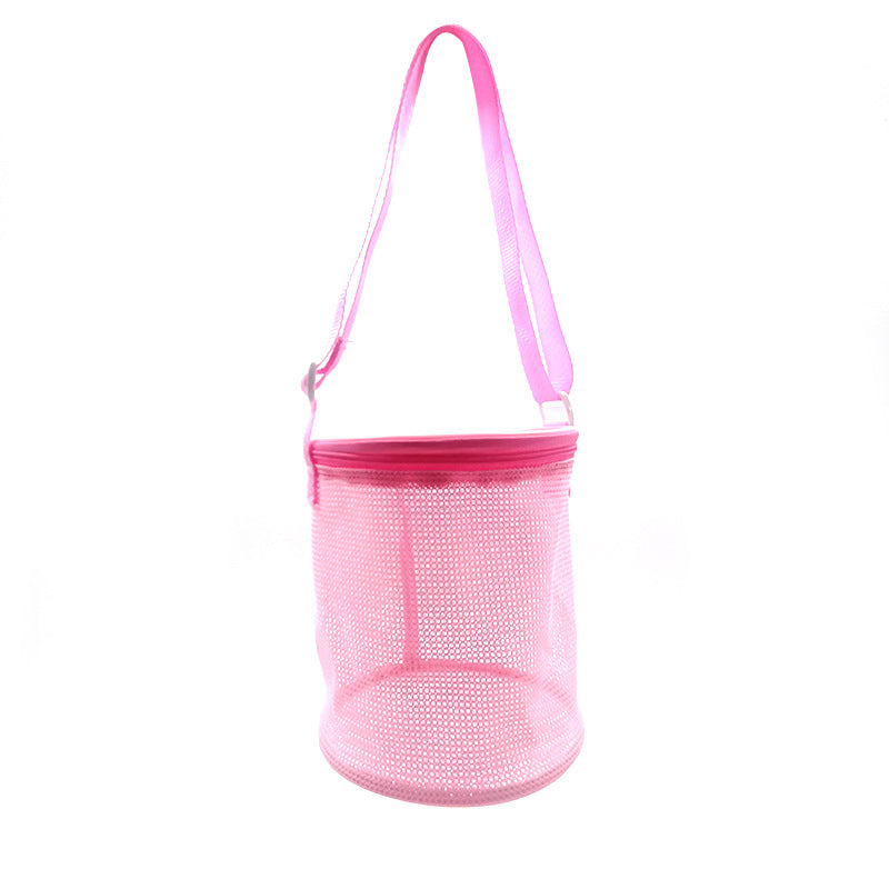 Practical mesh shoulder bag Bowlift