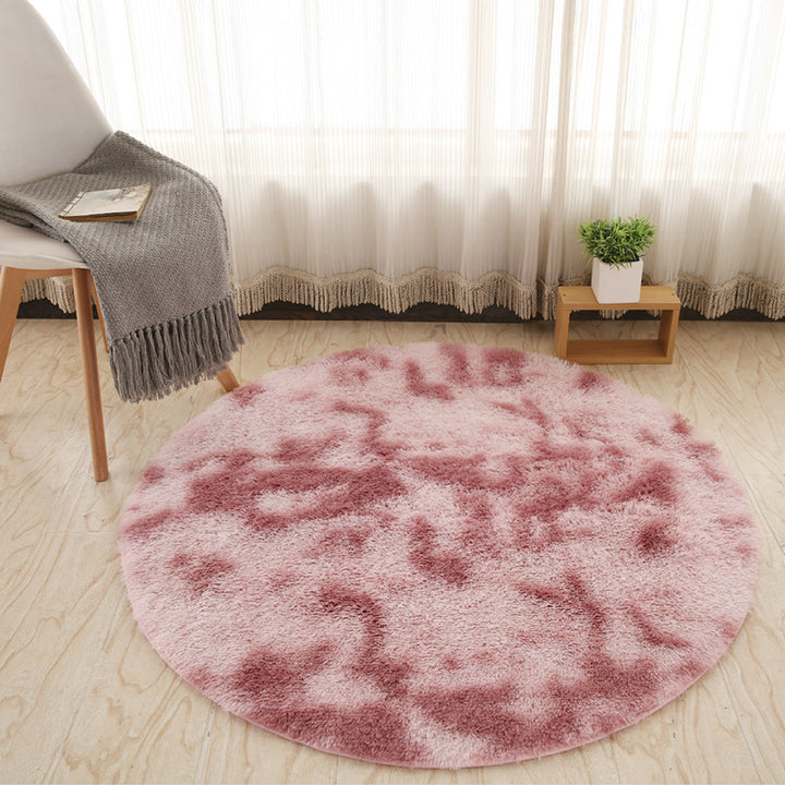 Soft Shaggy Round Area Rug