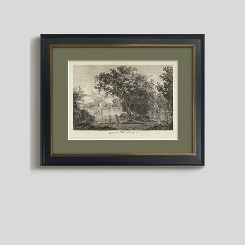 Vintage Landscape Wall Art