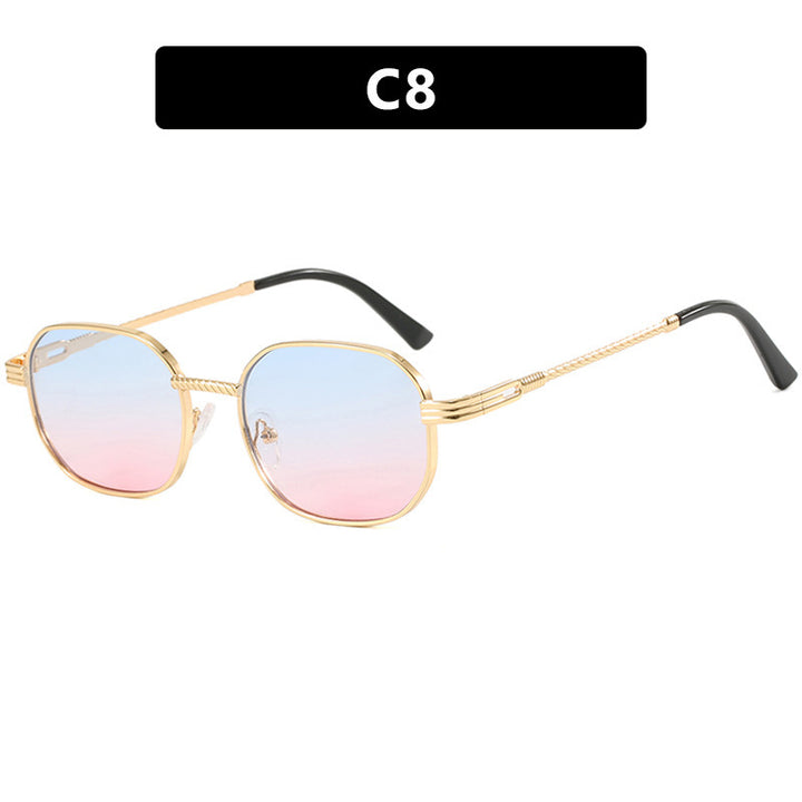 Women’s trendy sunglasses with geometric frame and gradient lenses Bowlift