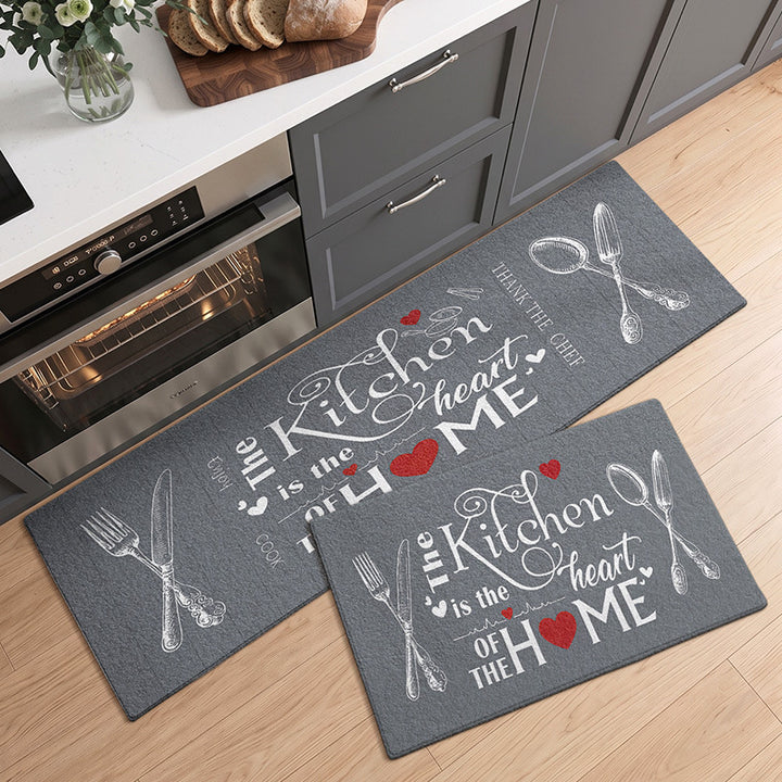 Decorative Kitchen Runner Mat Bowlift