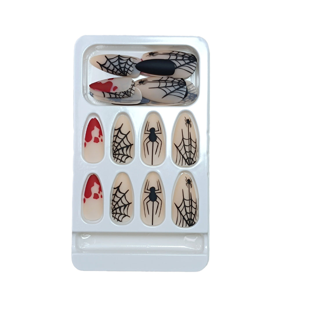 Artistic Halloween-Themed Press-On Nails Bowlift 1789805088