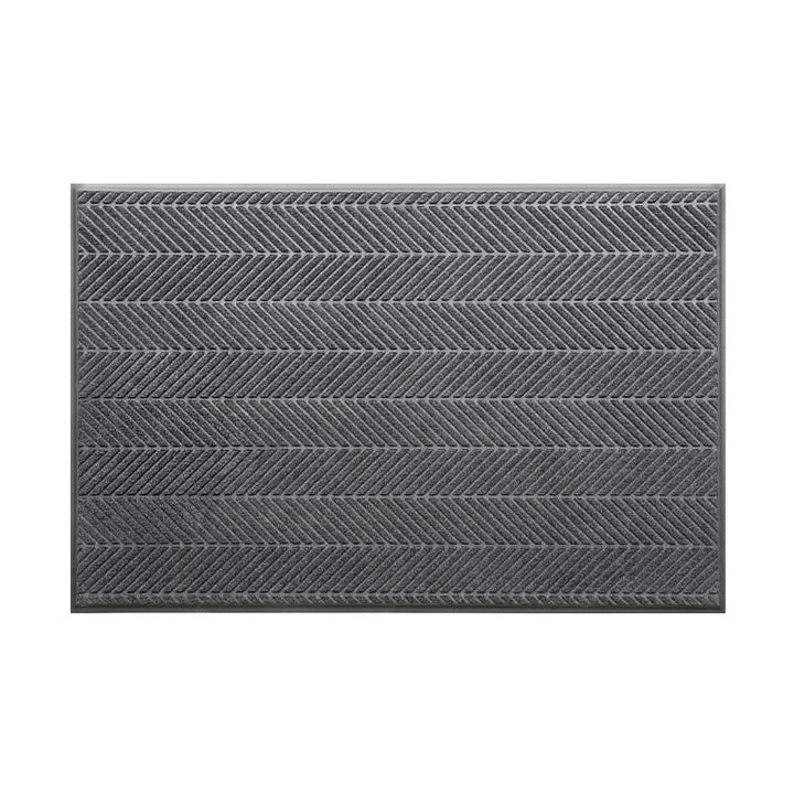 Decorative Chevron Pattern Entry Mat Bowlift