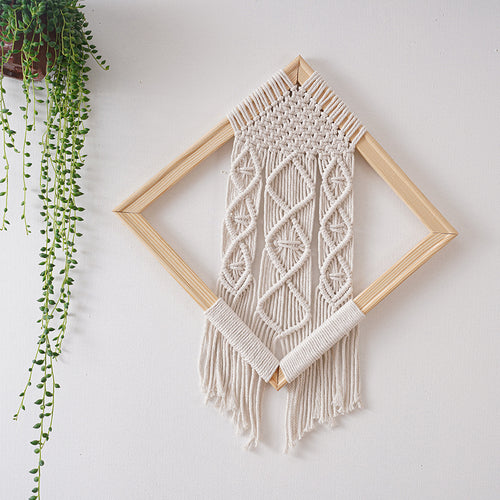 Decorative Macrame Wall Art Bowlift