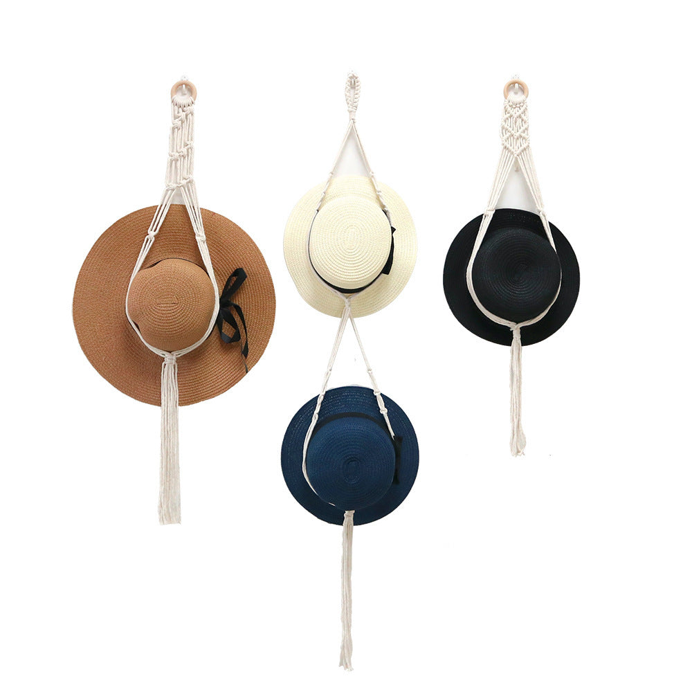 Stylish Macrame Hat Organizer Bowlift