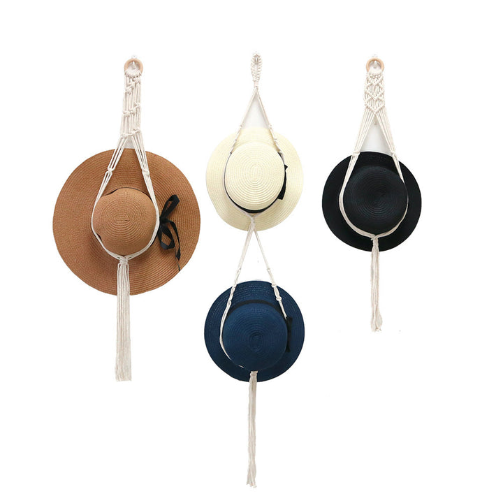 Stylish Macrame Hat Organizer Bowlift