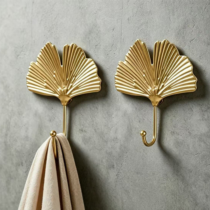 Leaf-shaped wall hooks Bowlift