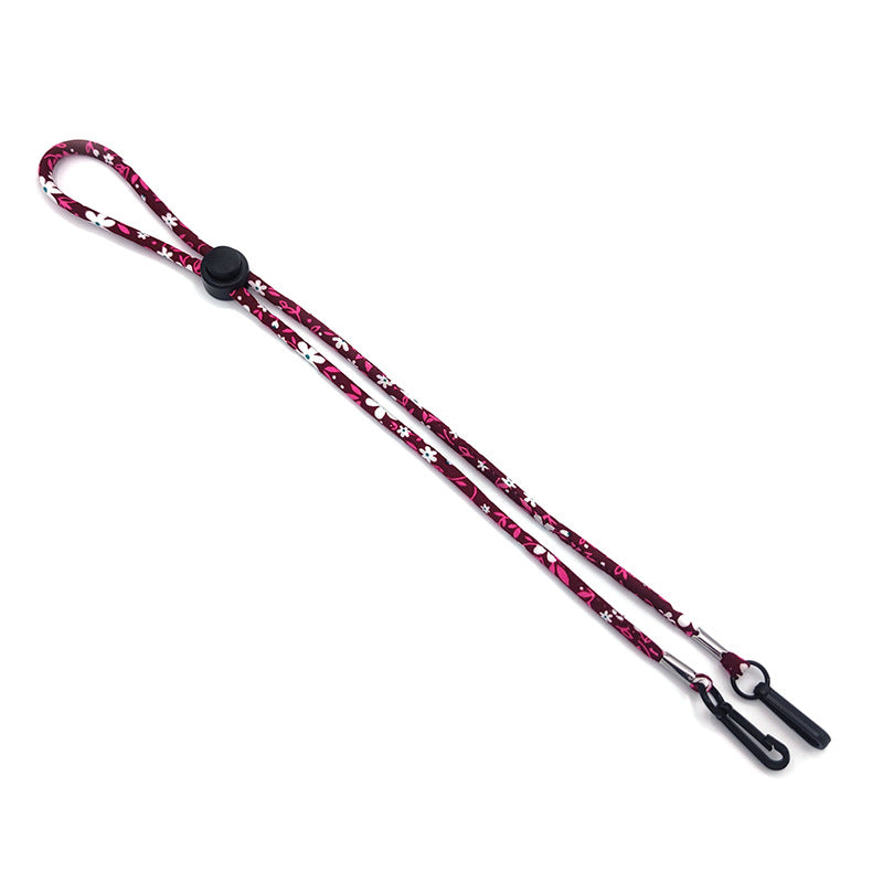 Adjustable Floral Eyewear Retainer Bowlift