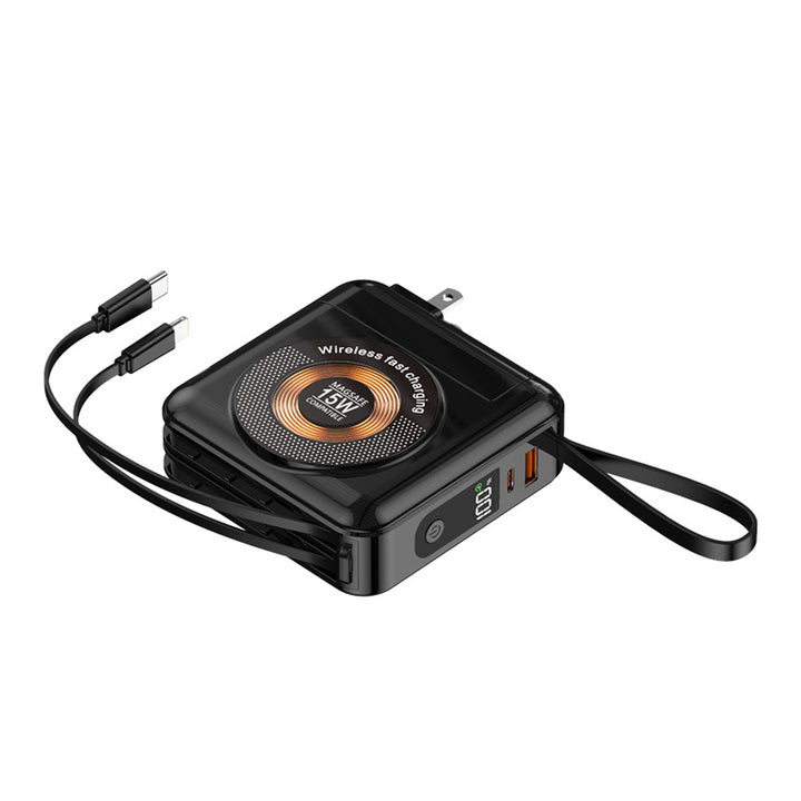 Portable Qi Charger with Fast Charging Function Bowlift