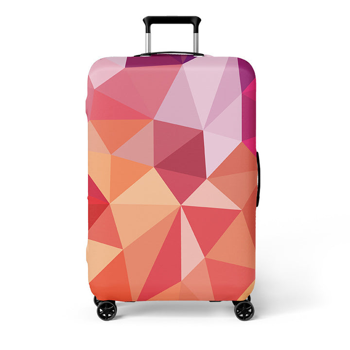 Heart-Patterned Hard Shell Luggage Bowlift