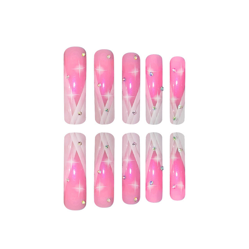 Elegant 3D Gradient Nail Art Bowlift