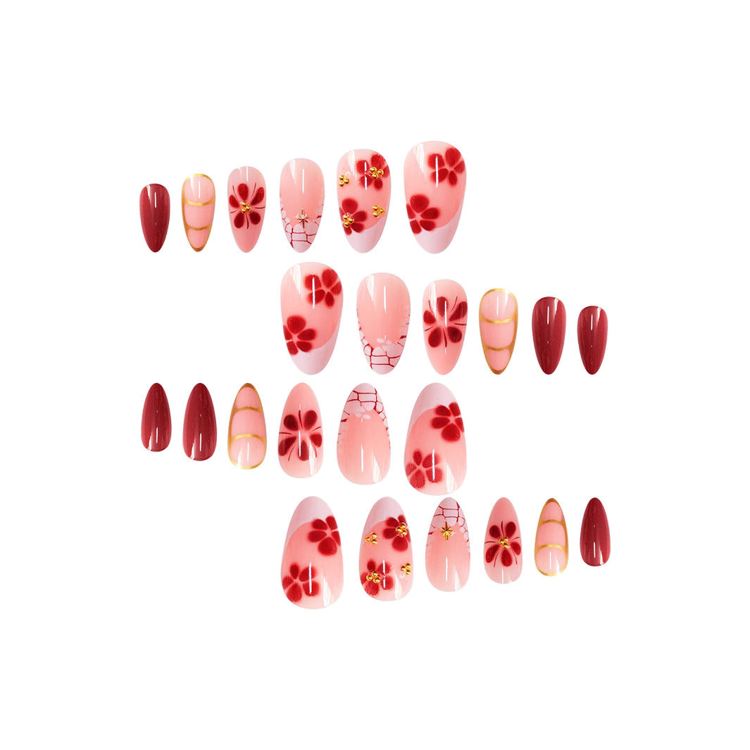 Artistic Almond Shaped Nail Enhancements Bowlift