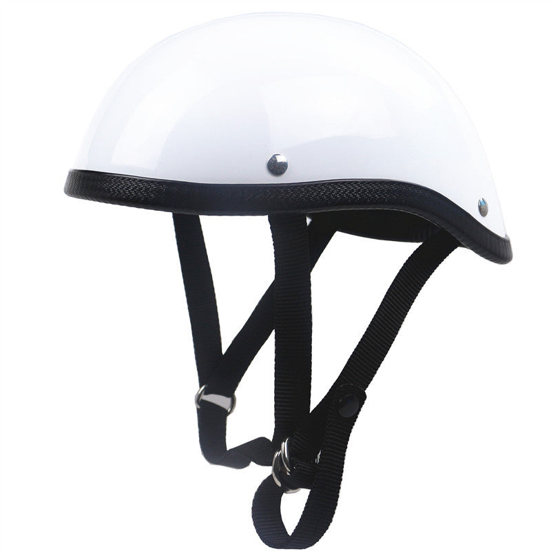 Classic Lightweight Motorcycle Helmet Bowlift