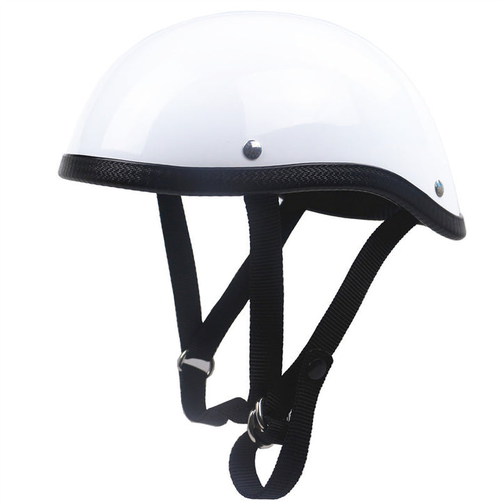 Classic Lightweight Motorcycle Helmet Bowlift