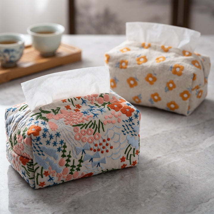 Decorative handkerchief holder cover