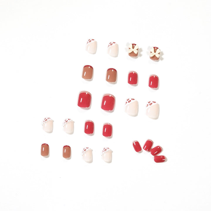 Artful nail art with elegant bow design Bowlift