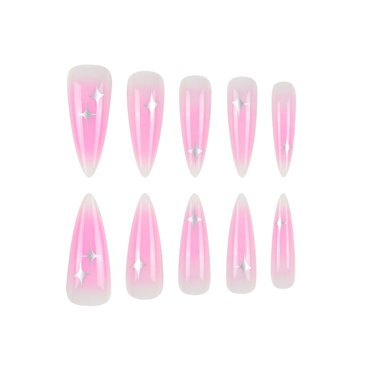 Elegant Stiletto Nail Art Bowlift