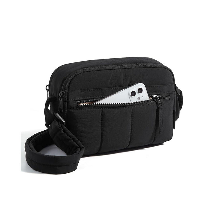Practical shoulder bag with removable carrying strap Bowlift