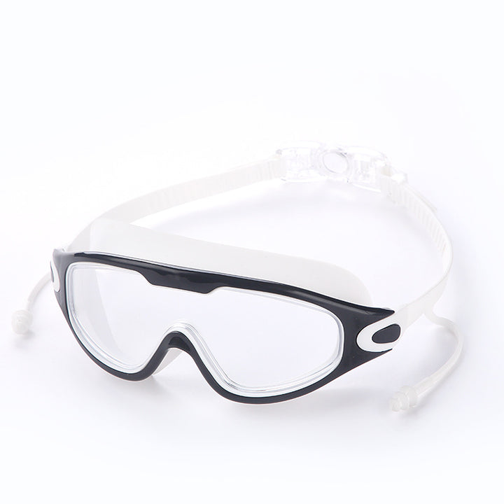 Water-Resistant Swim Goggles Bowlift