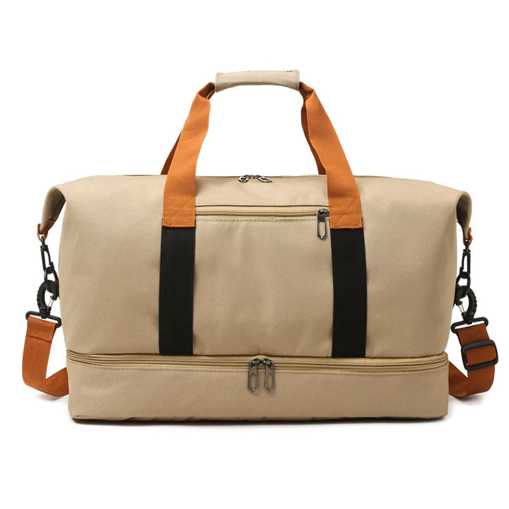 Sporty travel bag with multifunctional interior layout Bowlift