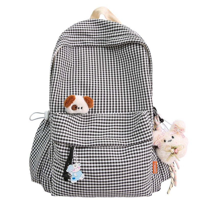 Cute Character-Embellished Backpack