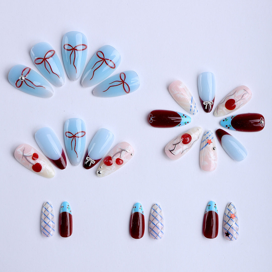 Artful fingernails with creative designs Bowlift