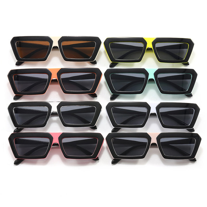 Women's geometric sunglasses in trendy design Bowlift