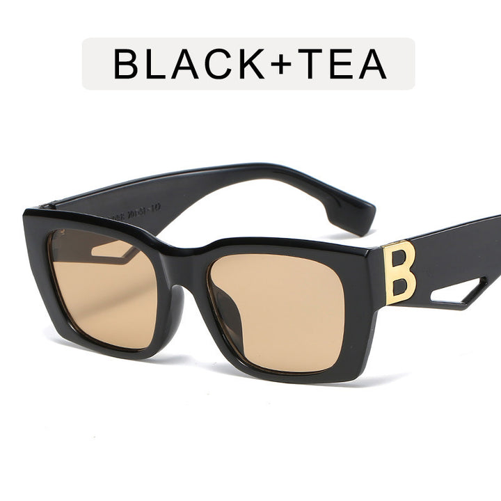 Women’s fashionable geometric sunglasses with unique design elements Bowlift