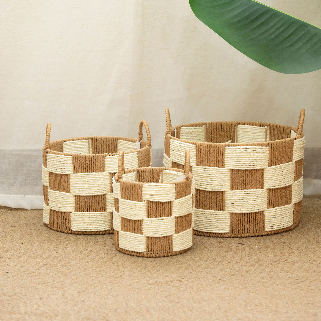 Woven Storage Baskets Bowlift