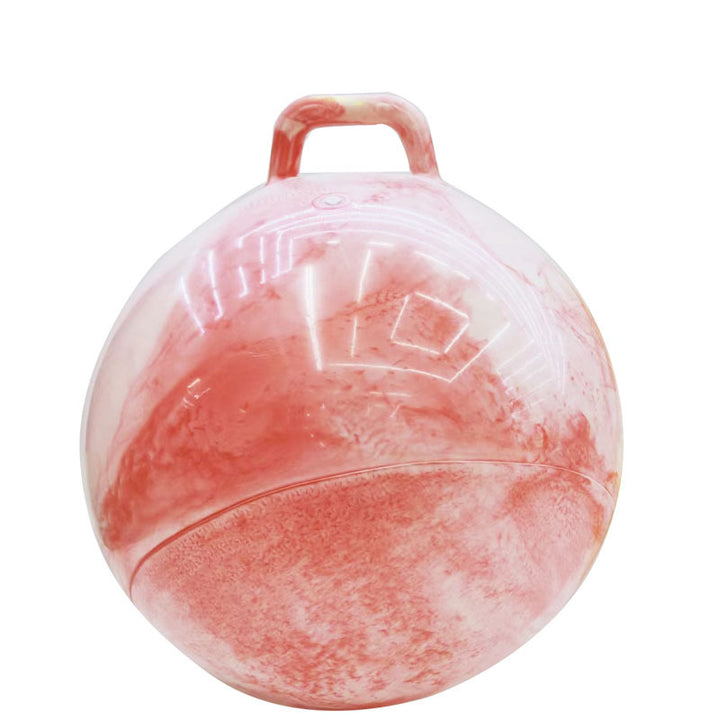 Unisex play ball with ergonomic carrying handle Bowlift