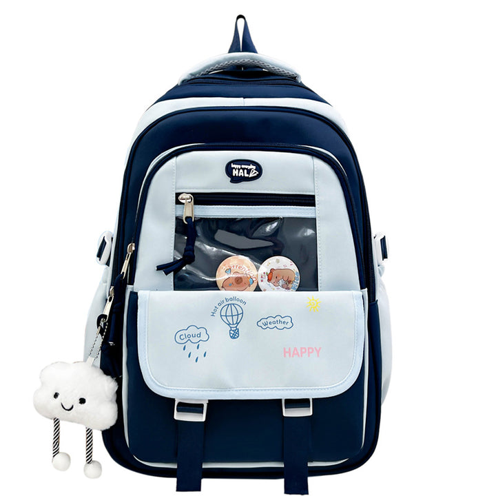 Whimsical Character Design School Backpack Bowlift