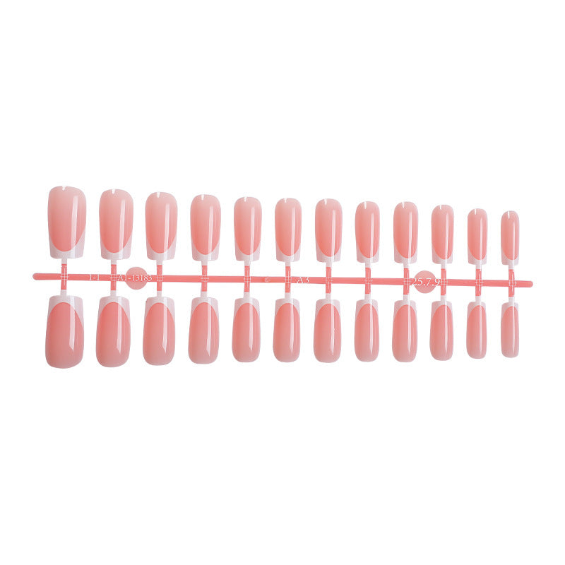 Ombre Gel Press-On Nail Set Bowlift