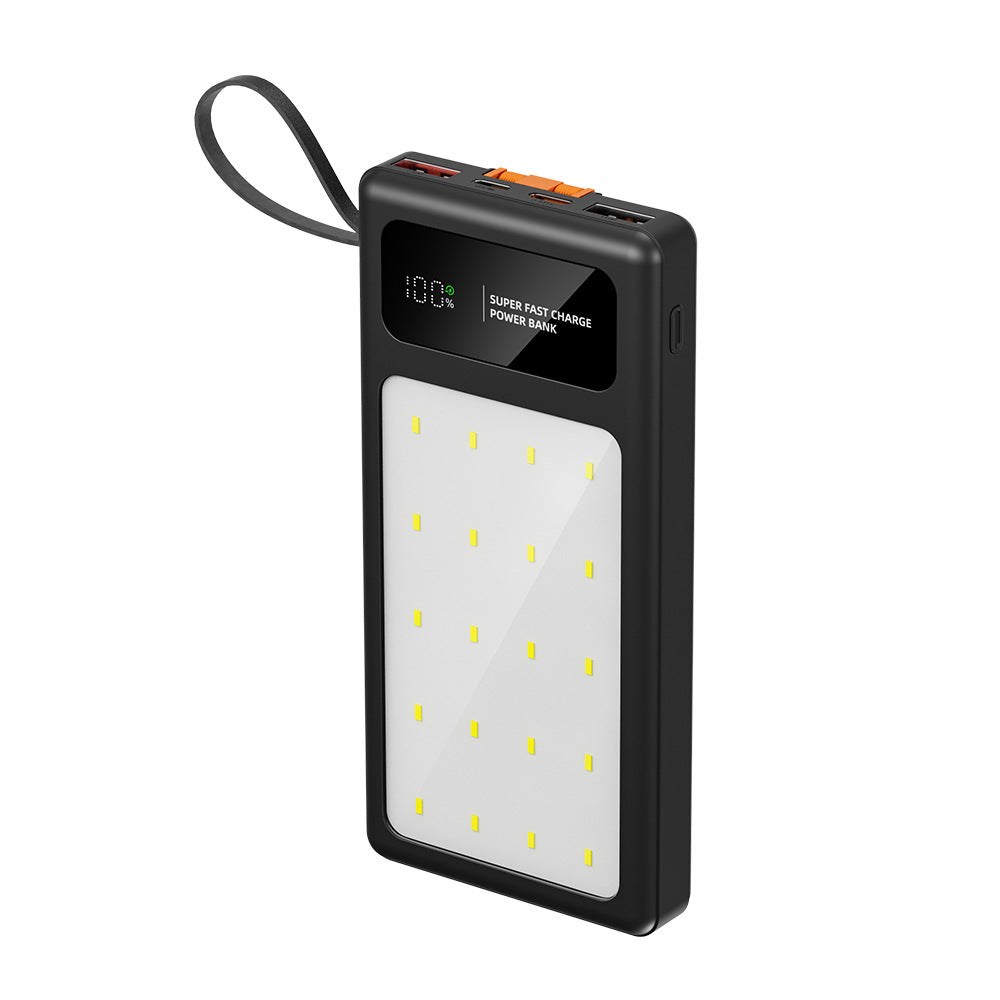 Wearable power bank with super fast charging function and digital charge level display Bowlift