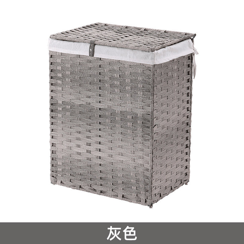 Women's High-Quality Laundry Basket with Removable Fabric Cover Bowlift