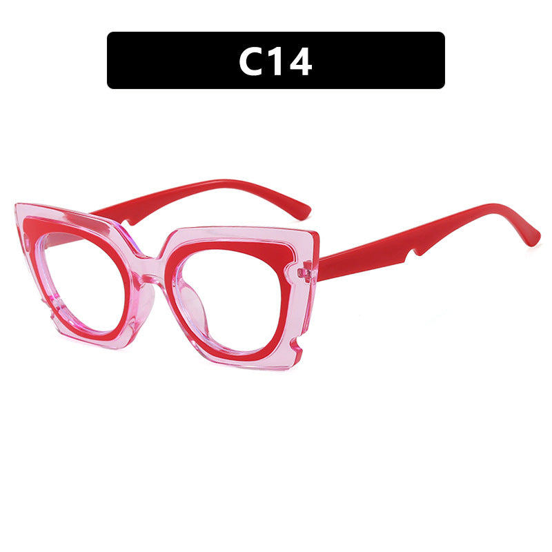 Women's oversized sunglasses with extravagant frame and UV protection Bowlift