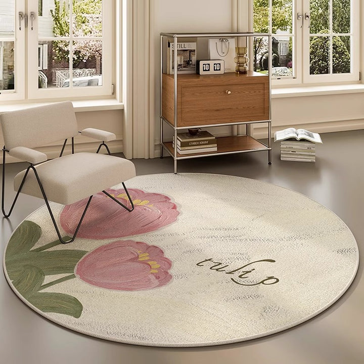 Round Decorative Area Rug