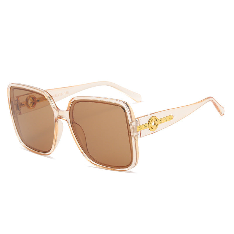Women's fashionable square sunglasses with luxurious details Bowlift