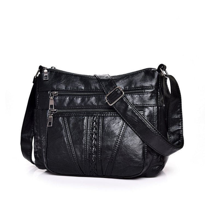 Shoulder bag made of high-quality artificial leather with various compartments Bowlift