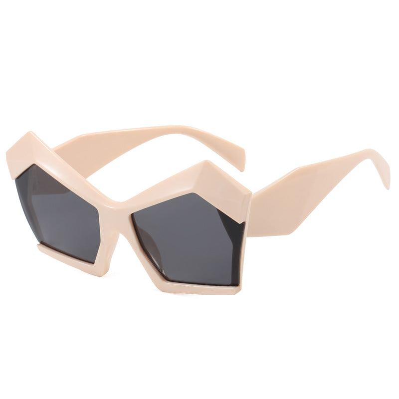 Ladies geometric designer glasses Bowlift